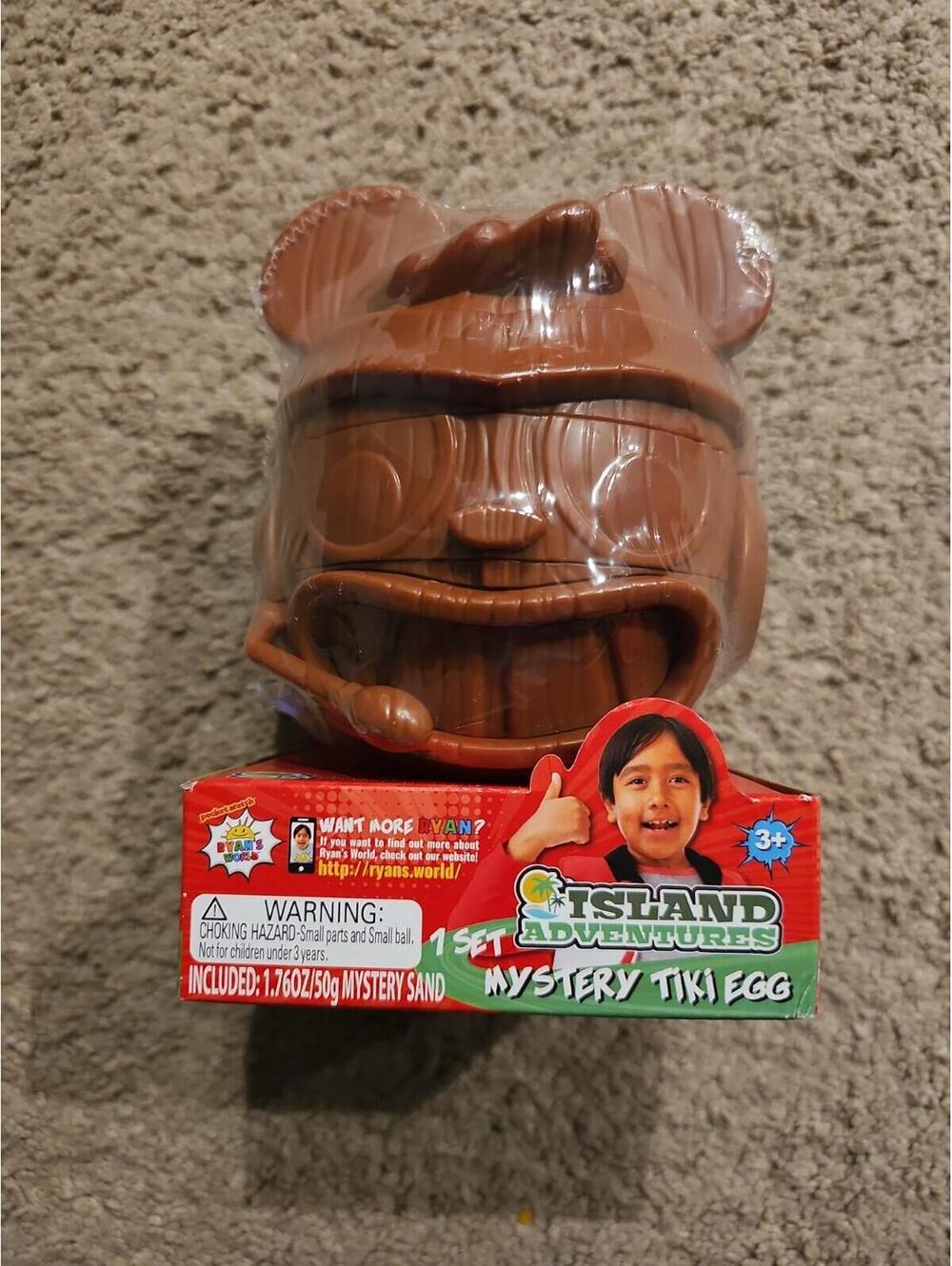 Ryan’s World Island Adventures Mystery Mini Tiki Egg NEW Sealed